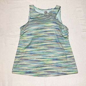 Lands’ End Size 16 DD Tank Top with Built In Bra Liner16DD